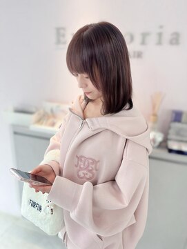 ユーフォリア エヌ 池袋サンシャイン通り店(Euphoria +n) まろやかチョコカラー♪