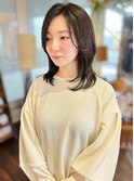 韓国風くびレイヤーミディ