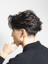 テクト バイアッシュ 吉祥寺店(Tect by Ash)&nbsp;ニュアンスパーマフェザーパーマセンターパートテーパーフェード