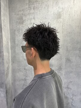 サイファー 心斎橋(CIPHER.) スパイキーピンパーマ
