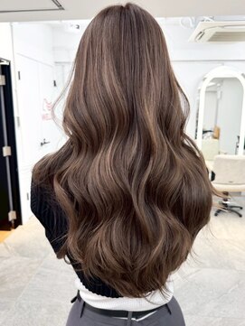 ジルブラン 土浦(JIL BLAN) ハイライトバレイヤージュダブルカラーケアブリーチ20代30代