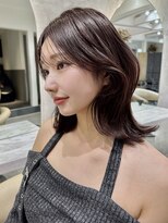 ロンドネートゥル 新潟(Lond naitre)&nbsp;ダークアッシュ/似合わせカット/レイヤーカット(新潟/万代）