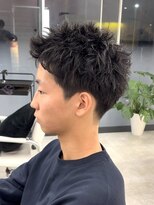 ウィル バイ ブラウン(Vir by Brown)&nbsp;MEN’S HAIR/サーフカール/刈り上げセンターパート/藤沢