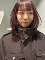 シール 梅田(CIRR) 顎ラインからレイヤーカットでコンプレックスを改善