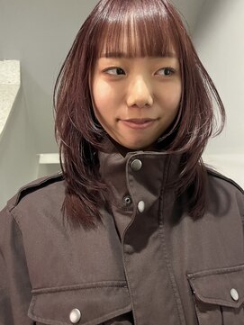 シール 梅田(CIRR) 顎ラインからレイヤーカットでコンプレックスを改善