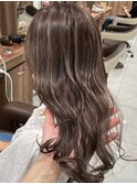 大人レイヤーカット白髪ぼかし脱白髪染め40代50代60代