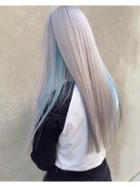 ペレ 原宿(PELE)&nbsp;ダブルカラー/ケアブリーチ/羽エクステ/原宿