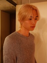 ノラジャーニー(NORA Journey)&nbsp;メンズボブウルフメンズミディアムレイヤーカットメンズウルフ