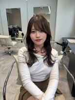 ドットニュー 横浜店(dot.nyu)&nbsp;【ハッシュカット×艶カラー】韓国/韓国ヘア/横浜/横浜駅/学割