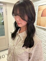 ローレン(LOREN) 透明感髪質改善ベージュダブルカラーミルクティーグレージュ