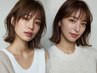 【人気No.1】カット+髪質改善カラー+リンゴ幹細胞トリートメント ¥13970