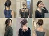 ☆chisaki限定☆【SNS共有◎盛れる↑↑韓国トレンドヘアセット】推し活にも☆