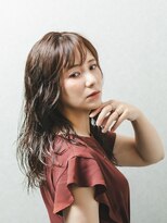 コルザヘア(Colza.hair)&nbsp;垢抜けレイヤーパーマ×グレージュカラー