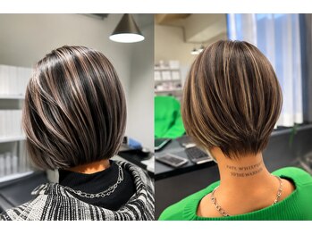 シエラ 南船場(CIERA.)の写真/【南船場】グレーカラーに合わせたおしゃれなデザインでこれからも髪で楽しめるように◎