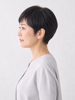 キセイ イオンモール富谷店(KISEI) 黒髪耳出しベリーショート40代50代60代