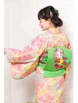 アイルビーヘア(I'll b hair)&nbsp;【下北沢＊I'll b hair＊】タンバルモリ★ボブ風ハーフアップ