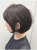 大人気!丸みのショートボブ【Ruufus恵比寿渋谷】314b3