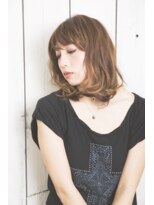 ニコ(NiCO)&nbsp;【NiCO 八戸】くせ毛風 カール 伸ばしかけ ふわミディ ボブ ♪