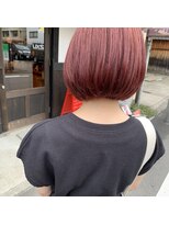 シーラス(cirrus)&nbsp;【mori担当】カシスピンク×ショートボブ20代/30代/40代/50代