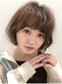 【ACO】夏のシースルーバングショートボブ!