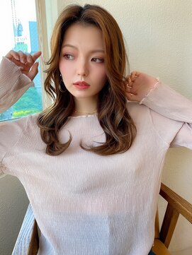 アフロート ディル(AFLOAT D'L) みきなヨシンモリ韓国アイドルバング前髪シースルー小顔ヨシン