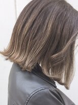 ラックスビー 鹿児島店(LUXBE)&nbsp;セミウェット外はねボブ【LUXBE　鹿児島店】