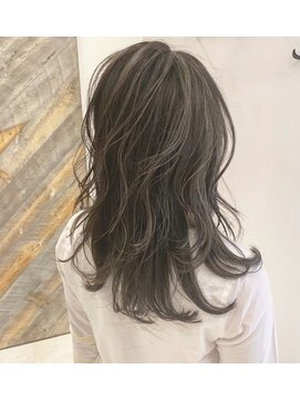 オースティン 流山おおたかの森(AUSTIN) 大人かわいい前髪セシルカットココアブラウンフリンジウェーブ