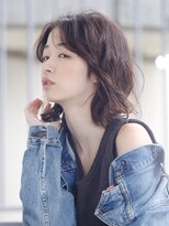 エニー(ENi) ミディアムヘア/暗めカラー/グランマッシュ/辻堂