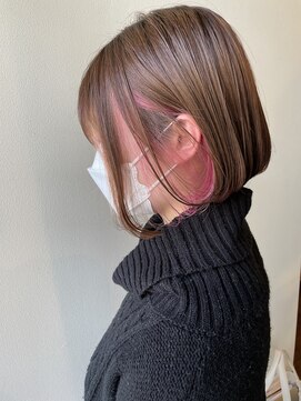 ビューティーサロン ペイジ(Peige) 【Peige】ぱっつんボブ