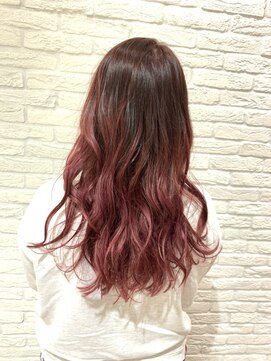 ガーデン アクロスプラザ足利店(garden) グラデーション/カシスピンク/カシスバイオレット