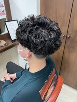 グルーマーズトウキョウ(GROOMER/S TOKYO)&nbsp;【GROOMER/S 佐藤】 ニュアンスパーマ スタイル