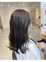 ロックワークオレンジ 西中島店(ROCK WORK ORANGE)&nbsp;オフィスカラー＊＊　アッシュグレージュ