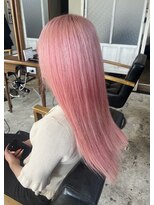 ボアップ 新居浜店(boappu)&nbsp;#桜ピンク #ケアブリーチ #ハイトーンピンク