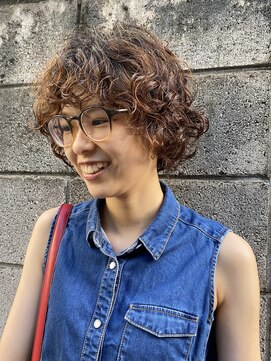 ノエル(NOEL) ハードパーマ×ショートボブ