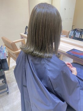 ルーチェヘアー 切りっぱなしボブ/ミディアム/江坂ボブ/江坂ミディアム