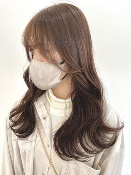 サクラ 岐阜(SAKURA) 春っぽ明るめ透明感ブラウンカラー　岐阜美容室