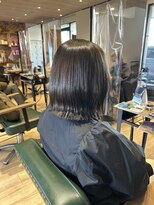 サラ(sarah)&nbsp;縮毛矯正/酸性ストレート/グレージュ