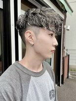ヘアークルーズピース (hair cruise Piece)&nbsp;スペインカール×ホワイトメッシュ