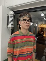 ウェルネス(Wellness)&nbsp;ハイライト波巻きマッシュアップバング束感ショート64