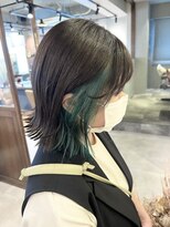 パルタージュ大宮イースト (PaRtage 大宮 East)&nbsp;水野圭太◎インナーカラー×モスグリーン◎ 【大宮/大宮駅東口】