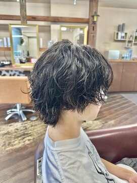 アート(art) ツイストスパイラルパーマ×ミディアム