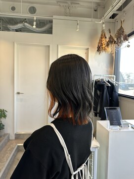 ロカ 表参道(loka) オレンジ［表参道/髪質改善/ハイライト/インナーカラー］