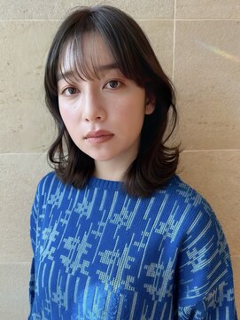 ビュートリアム265(BEAUTRIUM 265) ◎ミディアム/くびれレイヤー/レイヤーカット/顔周りカット/銀座