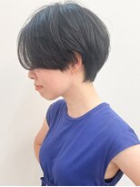 ラウンジ モリオ イケブクロ(Lounge MORIO Ikebukuro)&nbsp;【morio池袋】大人可愛い黒髪前下がりショート♪