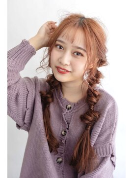 カイノ 深井本店(KAINO) くるりんぱツインテール