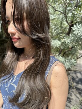 ノットバイベル 大宮(knot by belle) オルチャンヘア＊オリーブベージュ