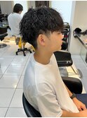 ソフトツイスト ツイストスパイラルパーマ メンズパーマ 眉毛