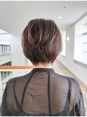 丸みショート/ショートカット/ショートヘア/20代/30代/40代