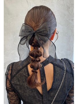 スリーバイベルベット(THREE...by velvet) ヘアセット/ヘアアレンジ/