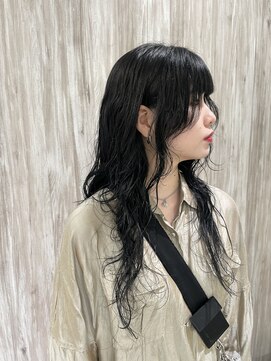 エアー 横浜(AIR) 【湯田】ロングレイヤーパーマ